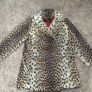 Vintage Women’s leopard print coat by Hudson’s